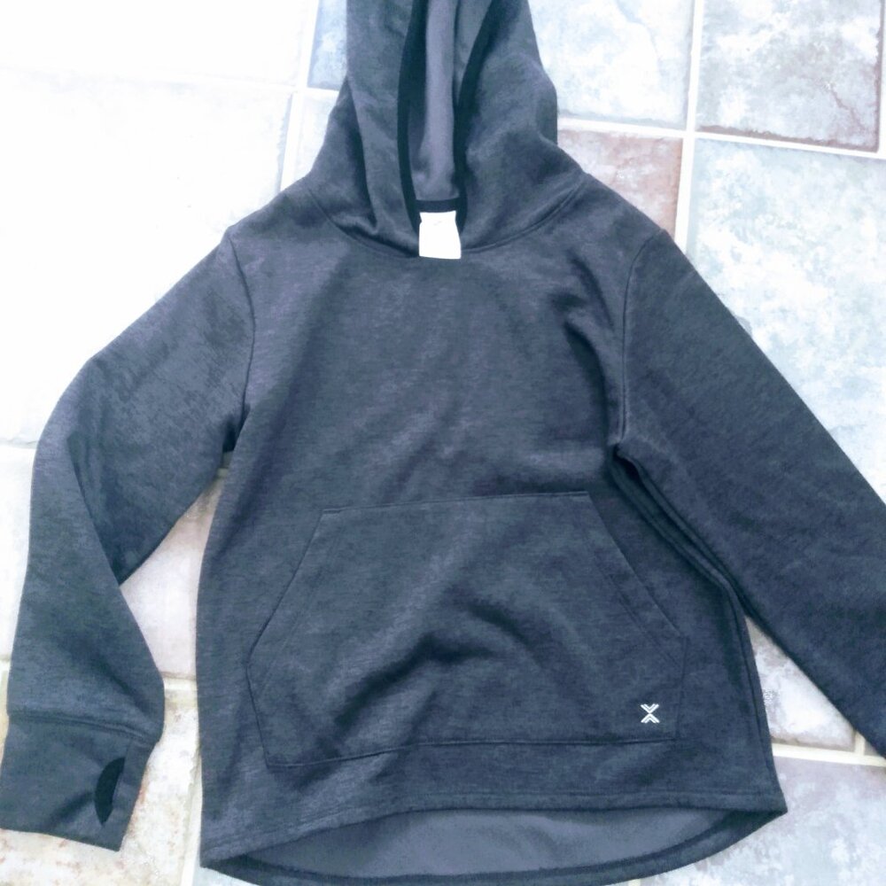Little girls size 7/8 grey hoodie Xersion